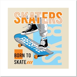 Freestyle Skater Posters and Art